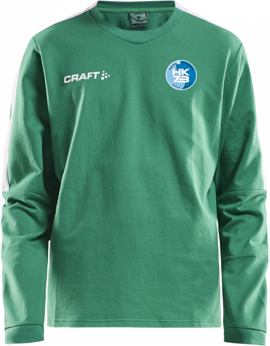 Craft - Hk73 Sweatshirt Youth - Verde & bianco